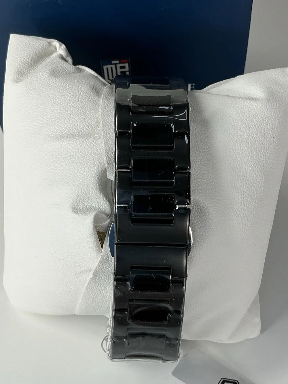 Invicta Men’s Black Watch with Crystal Bezel Accents - MPW-0361
